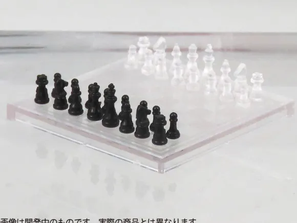 1/12 Chess with Puripura Figures (Clear x Black)
