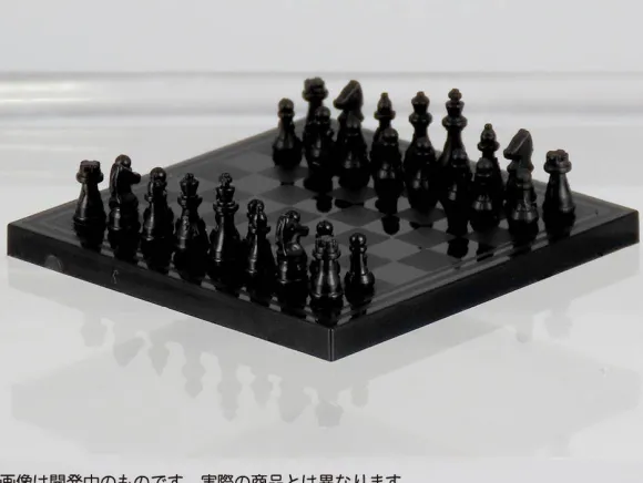 1/12 Chess with Puripura Figures (Clear x Black)