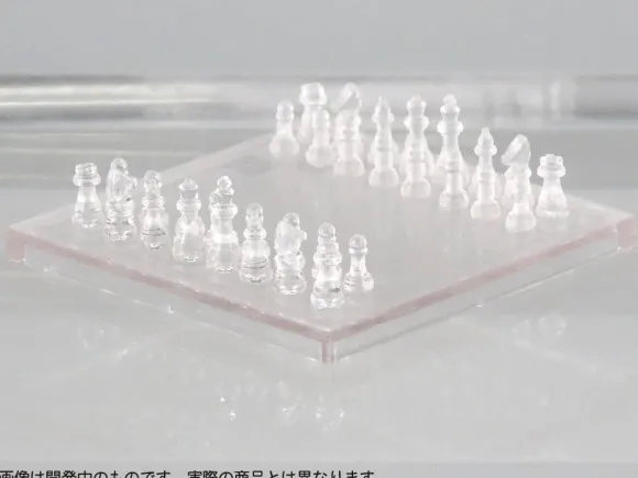 1/12 Chess with Puripura Figures (Clear x Black)