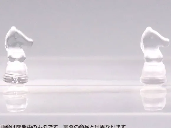 1/12 Chess with Puripura Figures (Clear x Black)