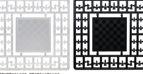 1/12 Chess with Puripura Figures (Clear x Black)