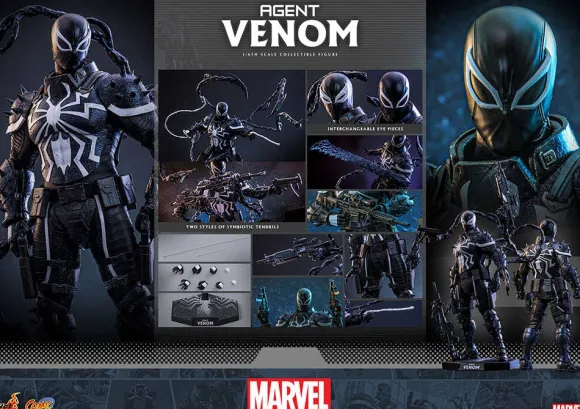 1/6 Comic Masterpiece - Fully Poseable Figure: Marvel Comics - Agent Venom