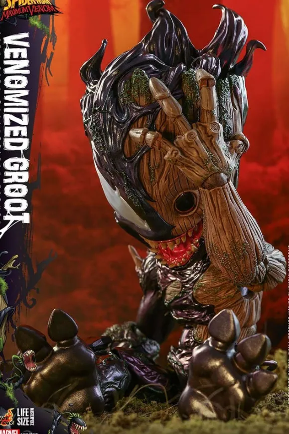 1/1 Life-Size Masterpiece Spider-Man: Maximum Venom Venomized Groot