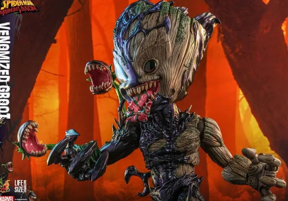 1/1 Life-Size Masterpiece Spider-Man: Maximum Venom Venomized Groot