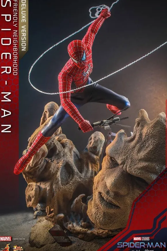 1/6 Movie Masterpiece - Fully Poseable Figure: Spider-Man: No Way Home - Friendly Neighborhood Spider-Man (Deluxe Version)