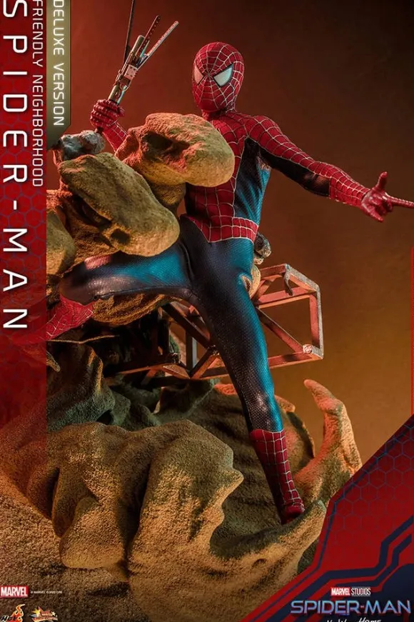 1/6 Movie Masterpiece - Fully Poseable Figure: Spider-Man: No Way Home - Friendly Neighborhood Spider-Man (Deluxe Version)
