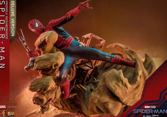 1/6 Movie Masterpiece - Fully Poseable Figure: Spider-Man: No Way Home - Friendly Neighborhood Spider-Man (Deluxe Version)