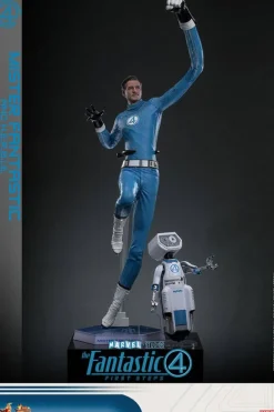 1/6 Movie Masterpiece - Fully Poseable Figure: The Fantastic Four: First Steps - Mister Fantastic & H.E.R.B.I.E.