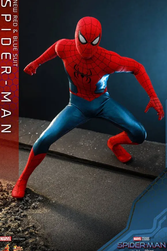 1/6 Movie Masterpiece - Fully Poseable Figure: Spider-Man: No Way Home - Spider-Man (New Red & Blue Suit)