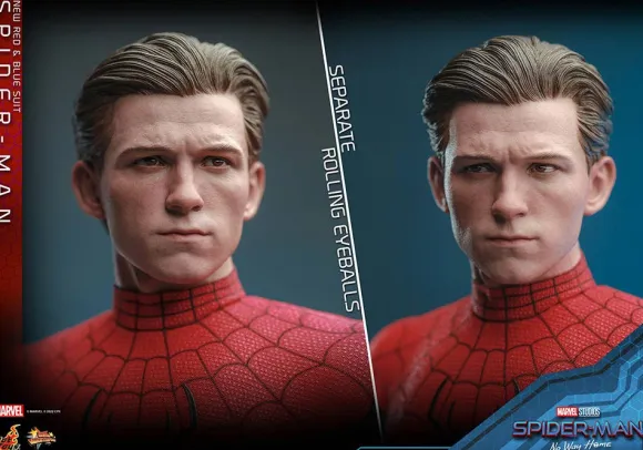 1/6 Movie Masterpiece - Fully Poseable Figure: Spider-Man: No Way Home - Spider-Man (New Red & Blue Suit)