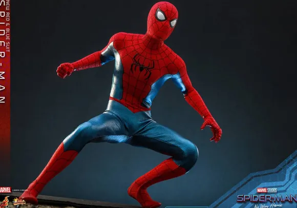 1/6 Movie Masterpiece - Fully Poseable Figure: Spider-Man: No Way Home - Spider-Man (New Red & Blue Suit)