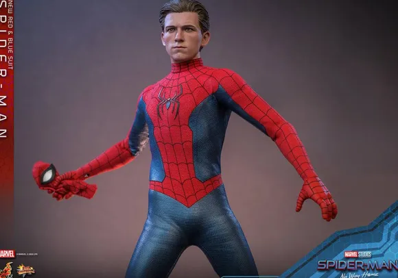 1/6 Movie Masterpiece - Fully Poseable Figure: Spider-Man: No Way Home - Spider-Man (New Red & Blue Suit)