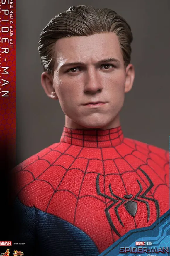 1/6 Movie Masterpiece - Fully Poseable Figure: Spider-Man: No Way Home - Spider-Man (New Red & Blue Suit)