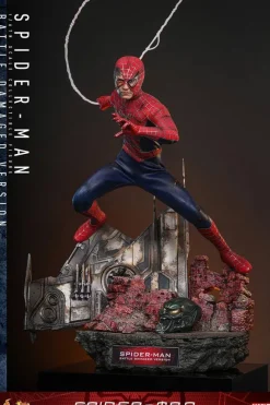 1/6 Movie Masterpiece - Fully Poseable Figure: Spider-Man - Spider-Man (Battle Damaged Version)