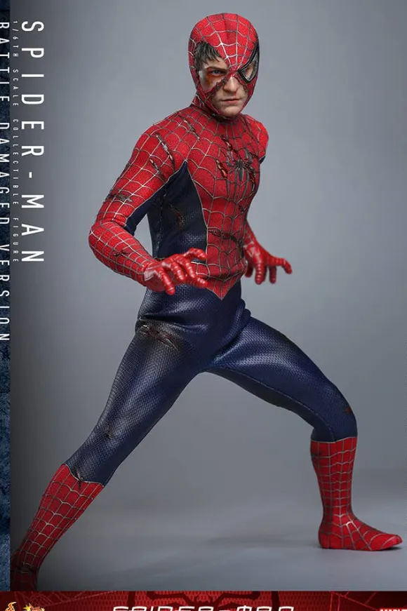 1/6 Movie Masterpiece - Fully Poseable Figure: Spider-Man - Spider-Man (Battle Damaged Version)