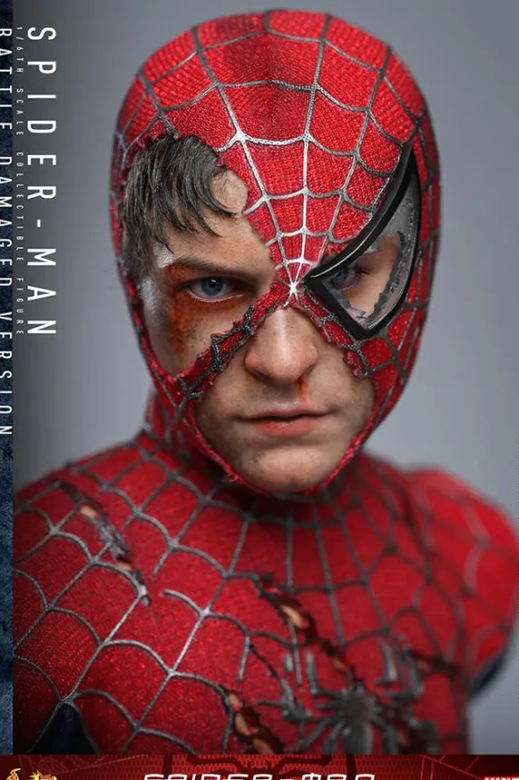 1/6 Movie Masterpiece - Fully Poseable Figure: Spider-Man - Spider-Man (Battle Damaged Version)