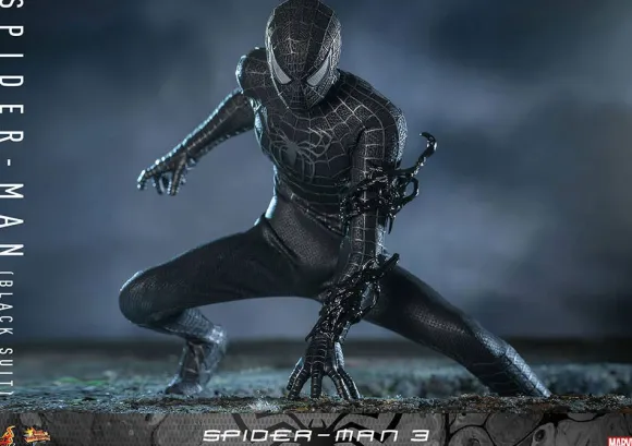 1/6 Movie Masterpiece - Fully Poseable Figure: Spider-Man 3 - Spider-Man (Black Suit)