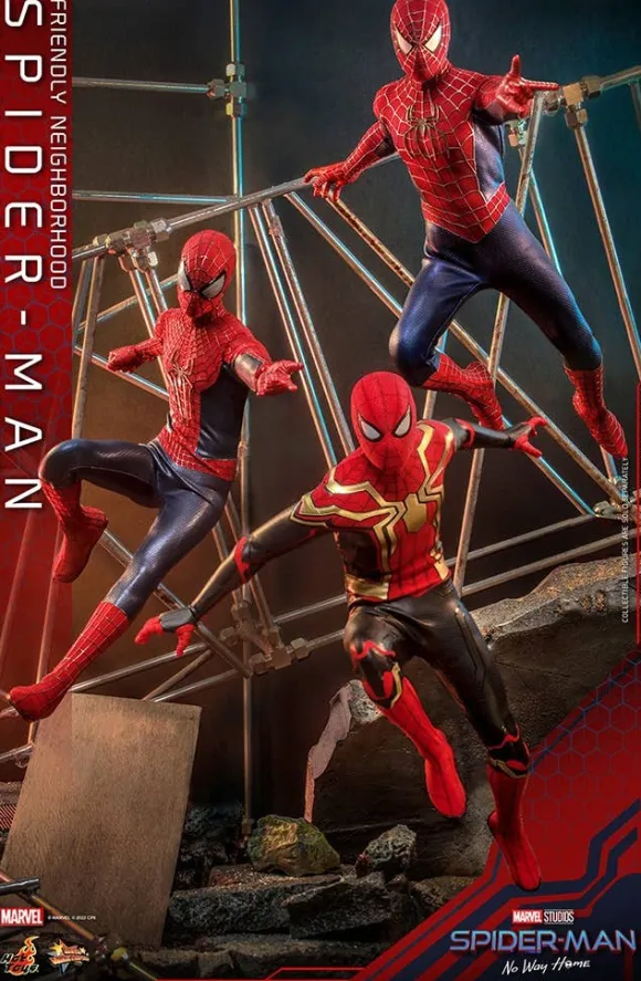 1/6 Movie Masterpiece - Fully Poseable Figure: Spider-Man: No Way Home - Friendly Neighborhood Spider-Man