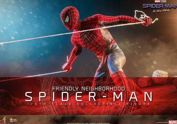 1/6 Movie Masterpiece - Fully Poseable Figure: Spider-Man: No Way Home - Friendly Neighborhood Spider-Man