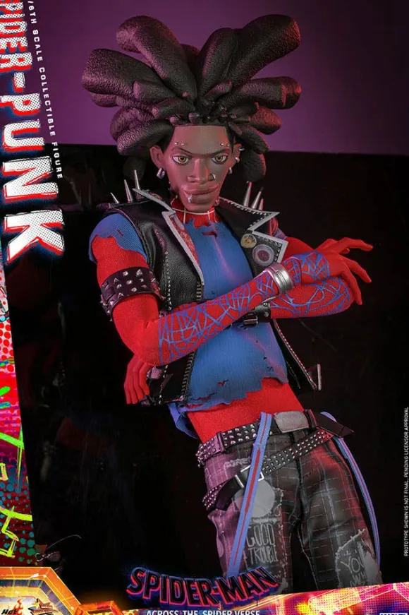 1/6 Movie Masterpiece - Fully Poseable Figure: Spider-Man: Across the Spider-Verse - Spider-Punk