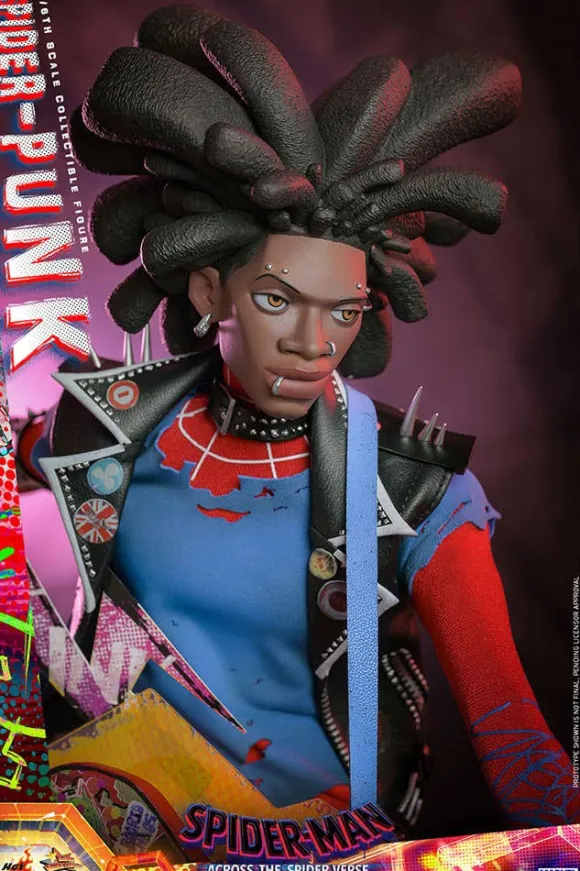 1/6 Movie Masterpiece - Fully Poseable Figure: Spider-Man: Across the Spider-Verse - Spider-Punk