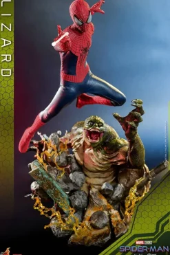 1/6 Movie Masterpiece - Fully Poseable Figure: The Amazing Spider-Man 2 - The Amazing Spider-Man & Lizard (Diorama Base) Set