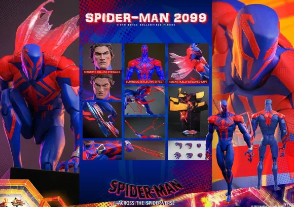 1/6 Movie Masterpiece - Fully Poseable Figure: Spider-Man: Across the Spider-Verse - Spider-Man 2099
