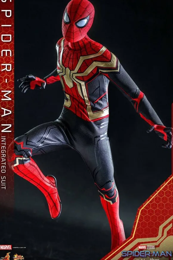 1/6 Movie Masterpiece - Scale Fully Poseable Figure: Spider-Man: No Way Home - Spider-Man (Integrated Suit Version)