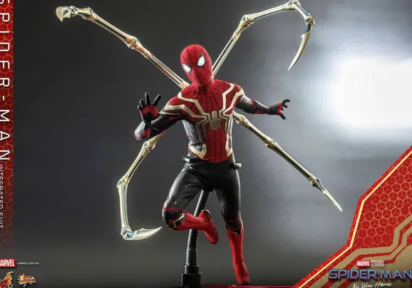 1/6 Movie Masterpiece - Scale Fully Poseable Figure: Spider-Man: No Way Home - Spider-Man (Integrated Suit Version)