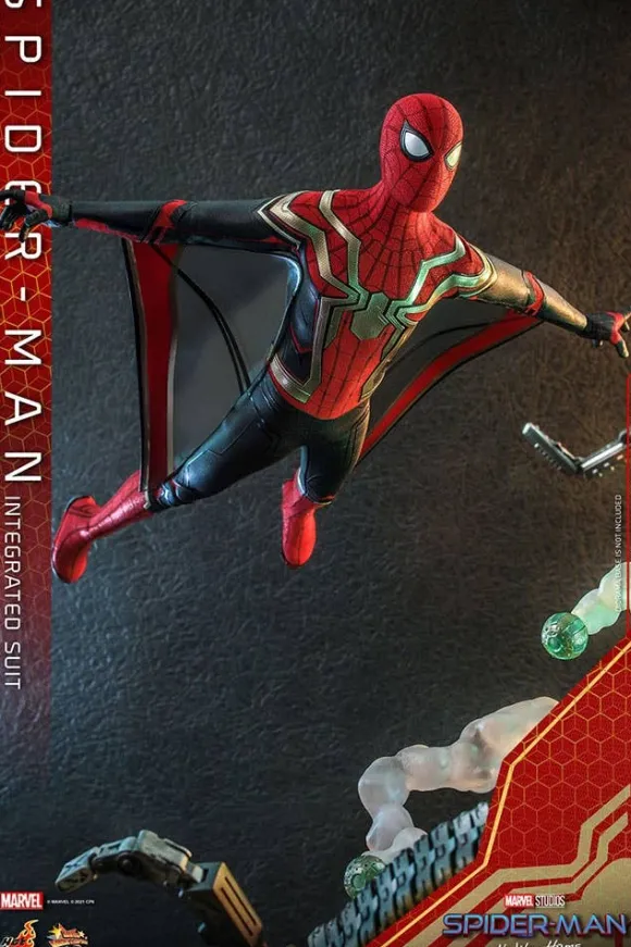 1/6 Movie Masterpiece - Scale Fully Poseable Figure: Spider-Man: No Way Home - Spider-Man (Integrated Suit Version)