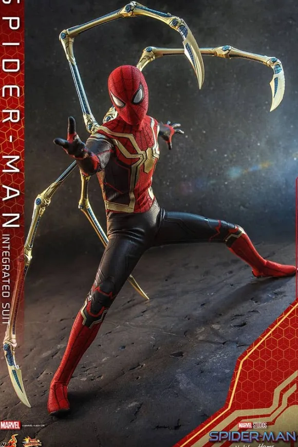 1/6 Movie Masterpiece - Scale Fully Poseable Figure: Spider-Man: No Way Home - Spider-Man (Integrated Suit Version)