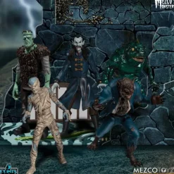 5 Points / Mezco's Monsters: Tower of Fear 3.75inch Action Figure Box Set