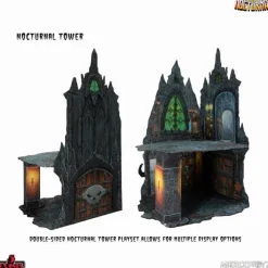 5 points / Rumble Society: Nocturnal Tower Action Figure Playset