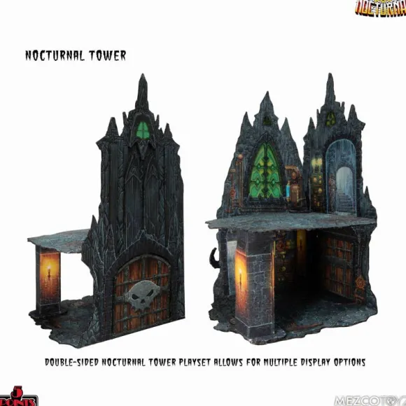 5 points / Rumble Society: Nocturnal Tower Action Figure Playset