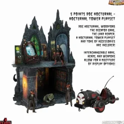5 points / Rumble Society: Nocturnal Tower Action Figure Playset