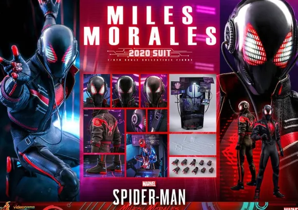 1/6 Video Game Masterpiece - Fully Poseable Figure: Marvel's Spider-Man: Miles Morales (2020 Suit Version)