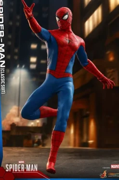 1/6 Video Game Masterpiece - Scale Fully Poseable Figure: Marvel's Spider-Man - Spider-Man (Classic Suit Version)