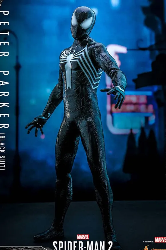 1/6 Video Game Masterpiece - Fully Poseable Figure: Marvel's Spider-Man 2 - Peter Parker (Black Suit)