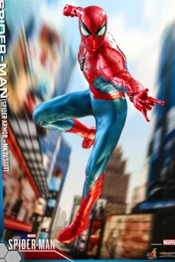 1/6 Video Game Masterpiece Fully Poseable Figure: Marvel's Spider-Man Spider-Man (Spider Armor MK IV Suit Version)