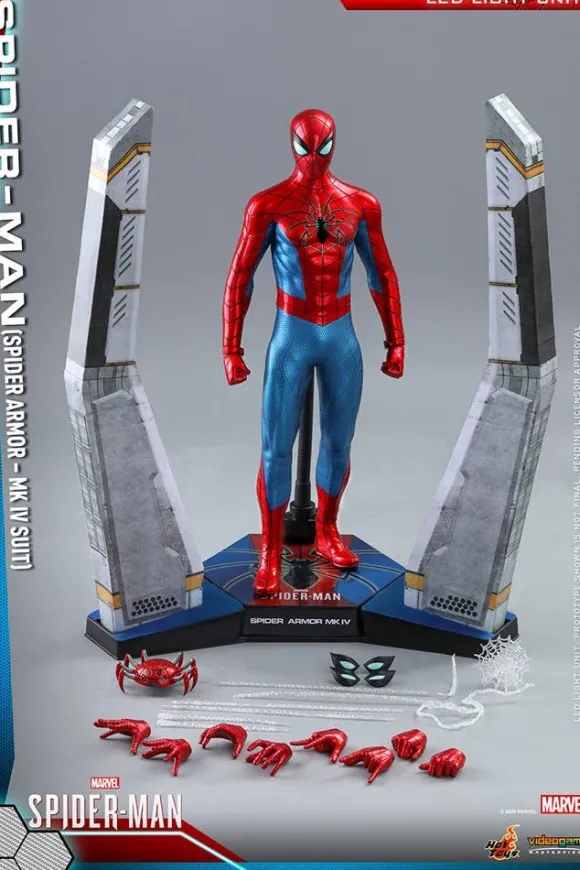 1/6 Video Game Masterpiece Fully Poseable Figure: Marvel's Spider-Man Spider-Man (Spider Armor MK IV Suit Version)
