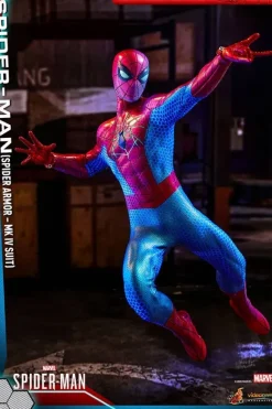 1/6 Video Game Masterpiece Fully Poseable Figure: Marvel's Spider-Man Spider-Man (Spider Armor MK IV Suit Version)