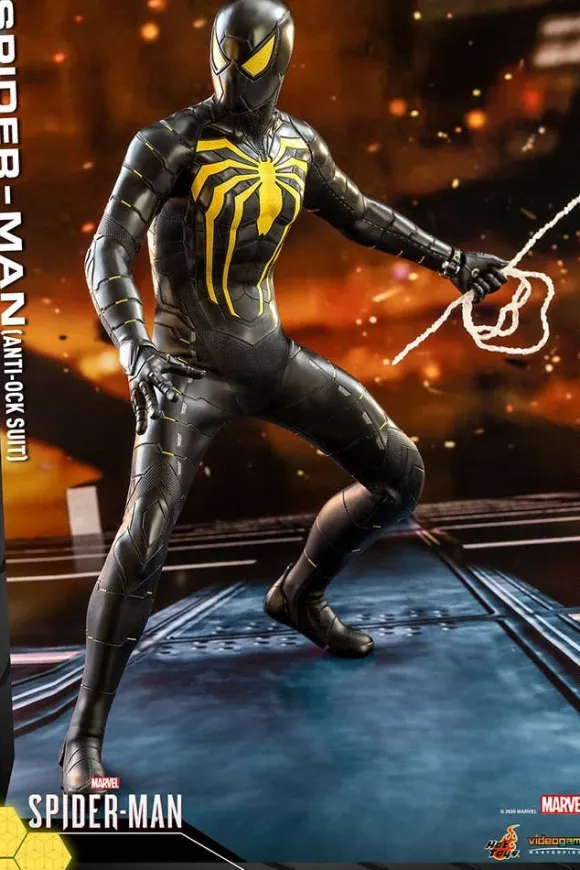 1/6 Video Game Masterpiece Fully Poseable Figure: Marvel's Spider-Man - Spider-Man (Anti-Ock Suit Version)