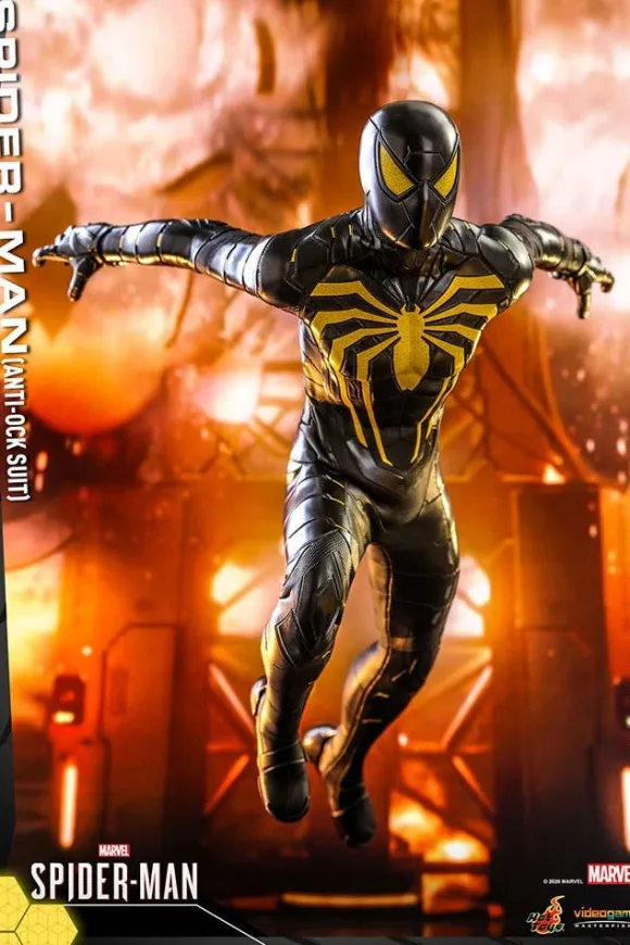 1/6 Video Game Masterpiece Fully Poseable Figure: Marvel's Spider-Man - Spider-Man (Anti-Ock Suit Version)