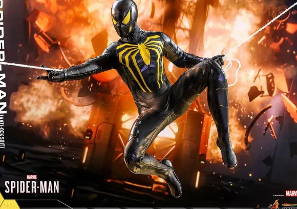 1/6 Video Game Masterpiece Fully Poseable Figure: Marvel's Spider-Man - Spider-Man (Anti-Ock Suit Version)