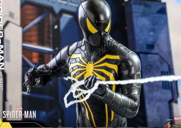 1/6 Video Game Masterpiece Fully Poseable Figure: Marvel's Spider-Man - Spider-Man (Anti-Ock Suit Version)