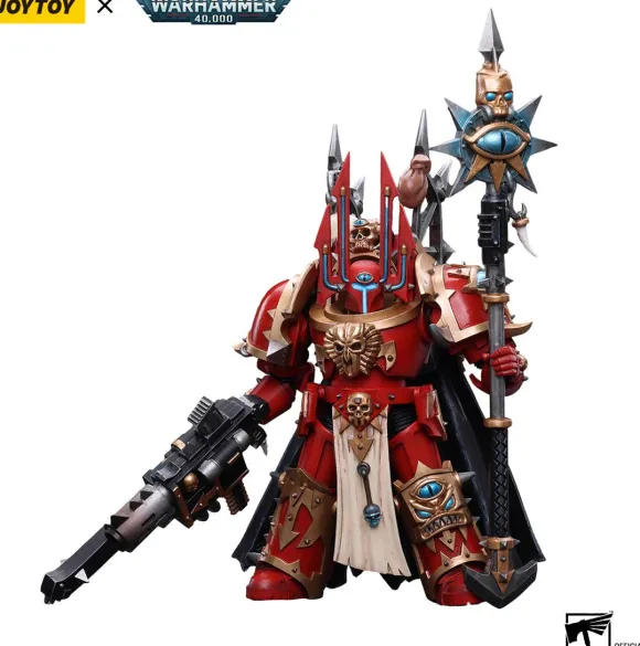 1/18 Warhammer 40K Chaos Space Marines Crimson Slaughter Sorcerer Lord in Terminator Armor