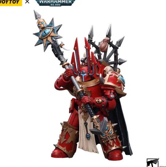 1/18 Warhammer 40K Chaos Space Marines Crimson Slaughter Sorcerer Lord in Terminator Armor