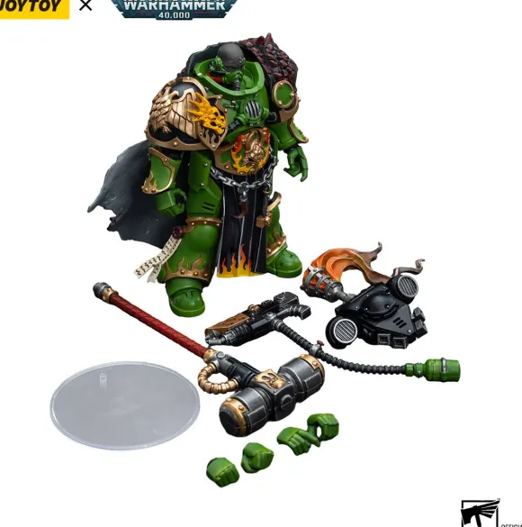 1/18 Warhammer 40K Salamanders Captain Adrax Agatone