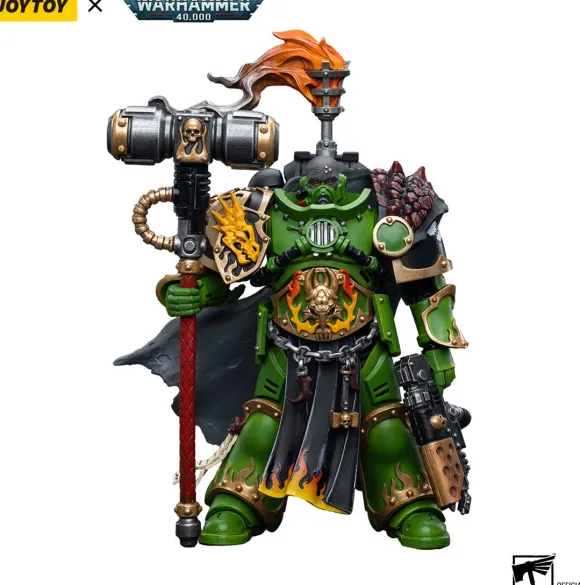 1/18 Warhammer 40K Salamanders Captain Adrax Agatone