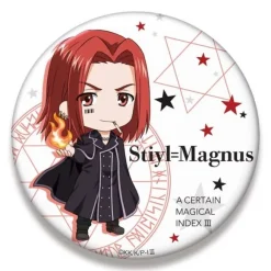 A Certain Magical Index III: Nendoroid Plus Big Can Badge Stiyl Magnus